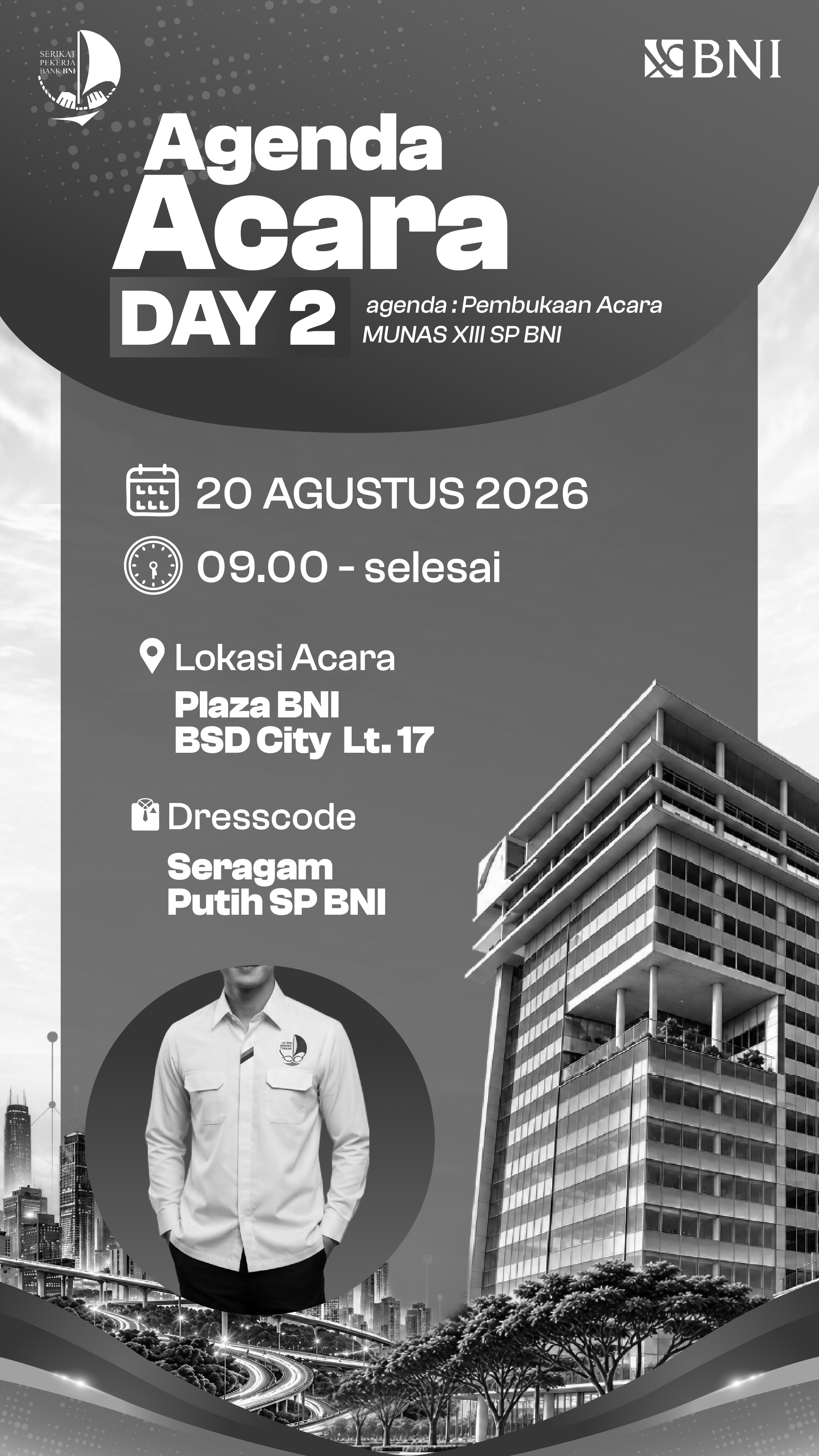 Agenda Day 2 - Pembukaan Acara Munas XIII SP BNI