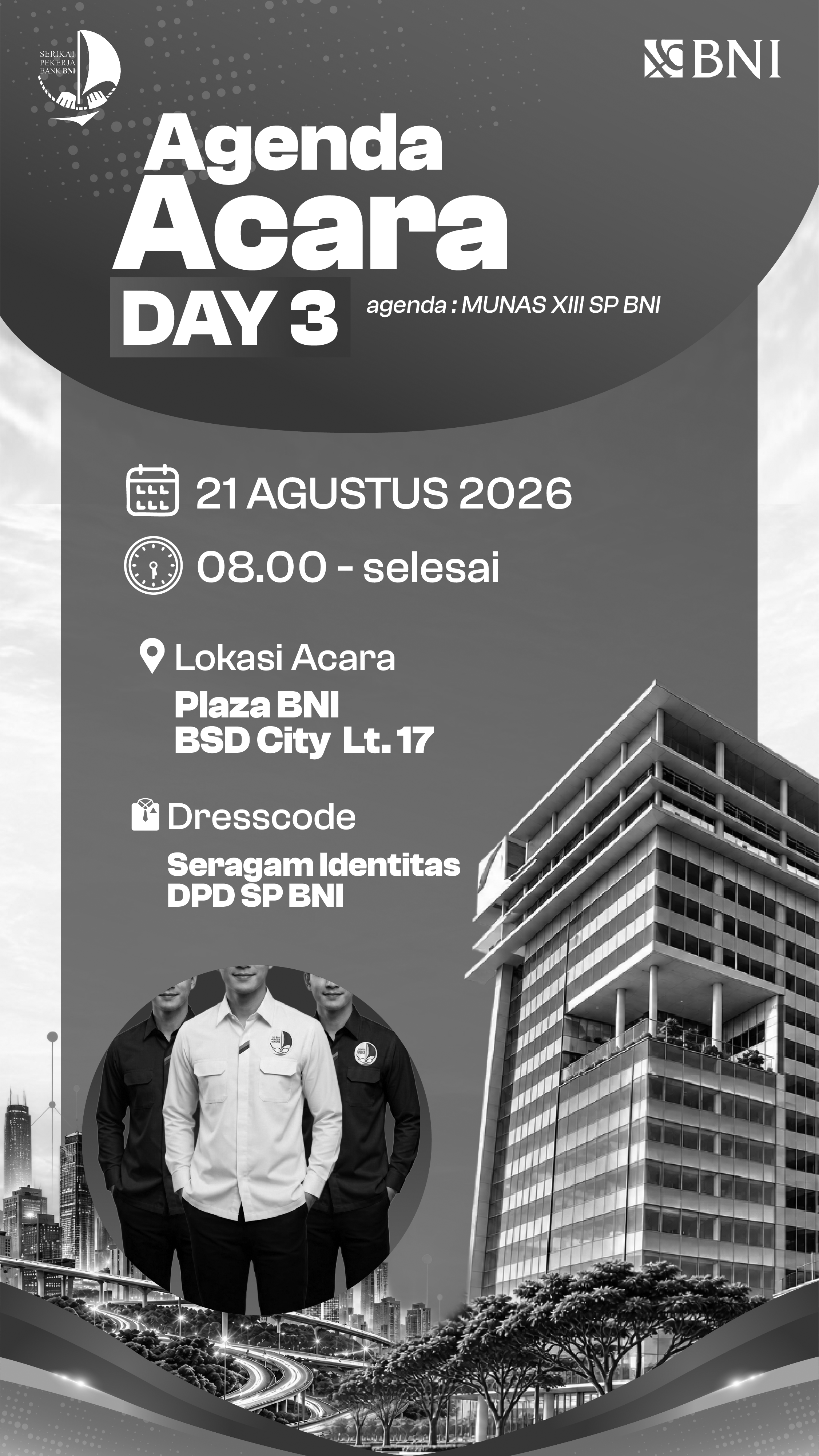 Agenda Day 3 - MUNAS XIII SP BNI