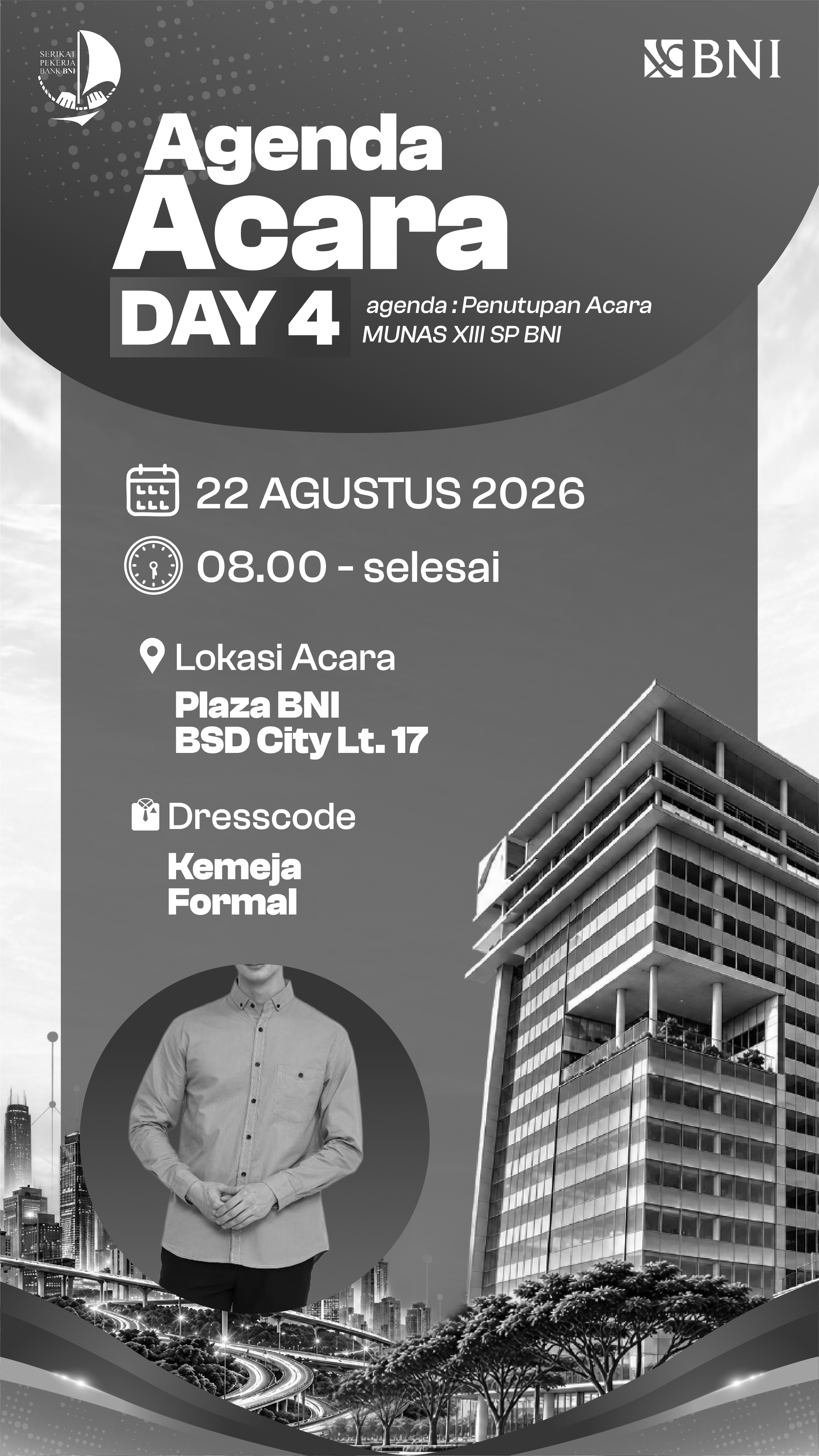 Agenda Day 4 - Penutupan Acara MUNAS XIII SP BNI