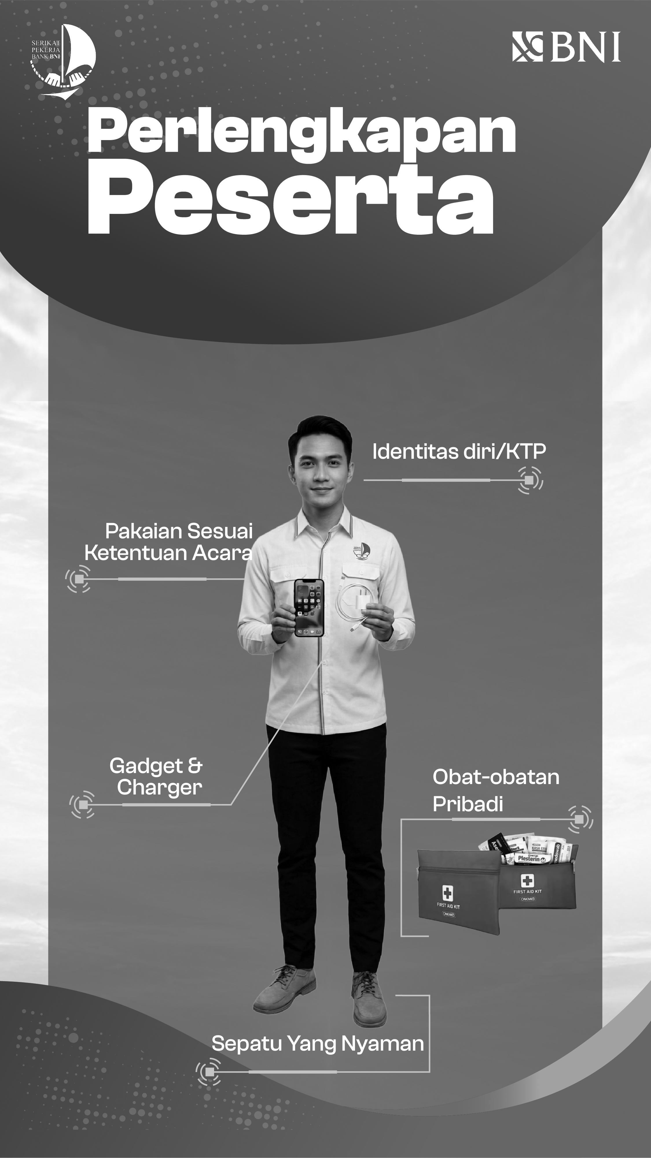 Perlengkapan Peserta Munas XIII SP BNI